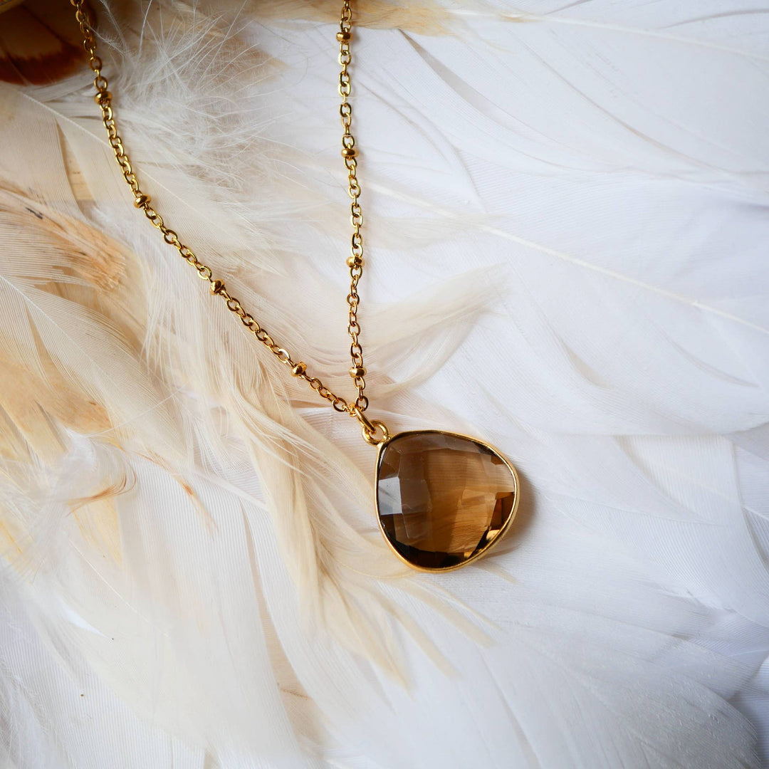 Collier - Justine Quartz fumé