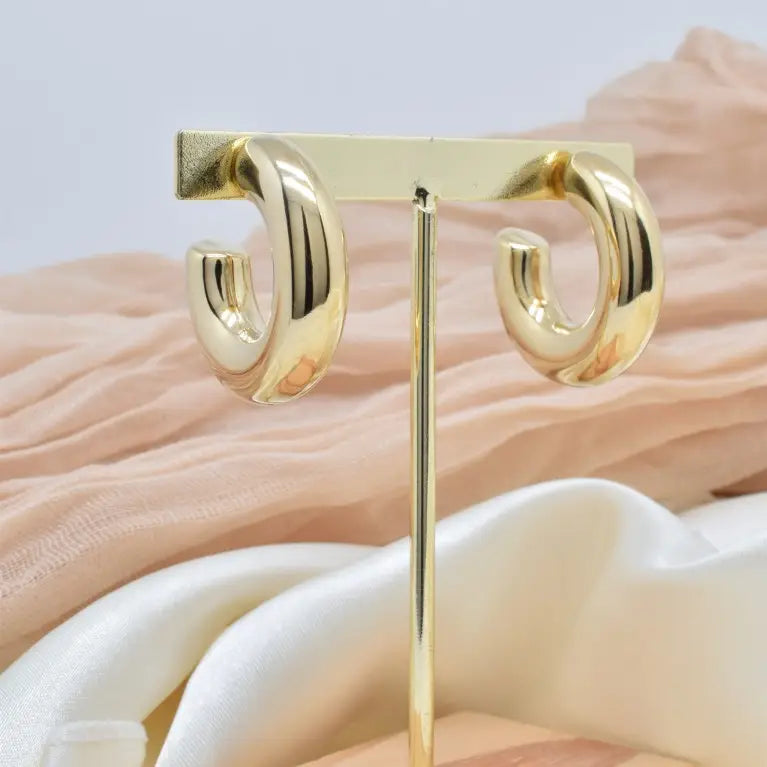 Boucle d'oreilles - Luna doré