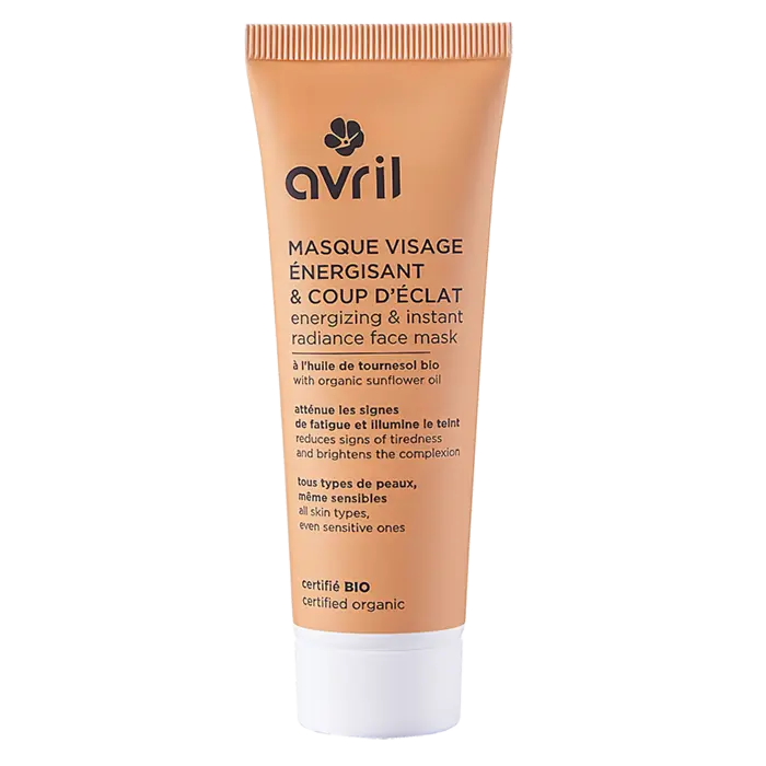 Masque visage énergisant & coup d’éclat