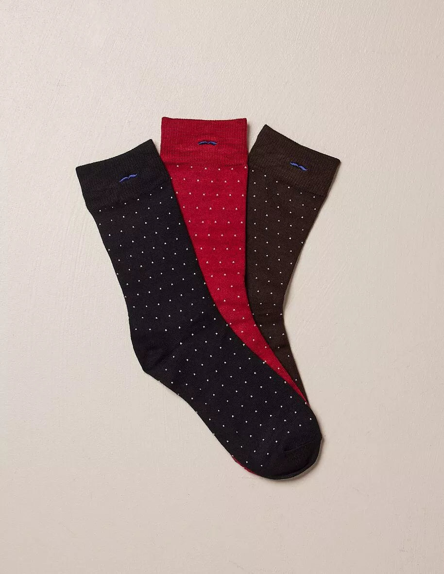 Coffret chaussettes Homme - Petits pois