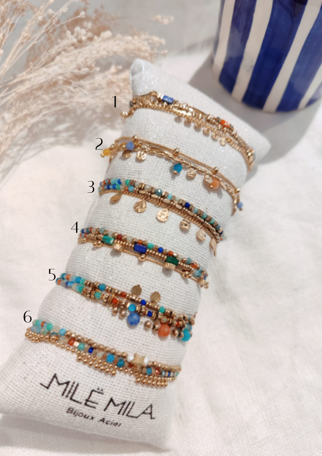 Bracelets multi rangs - Joanne