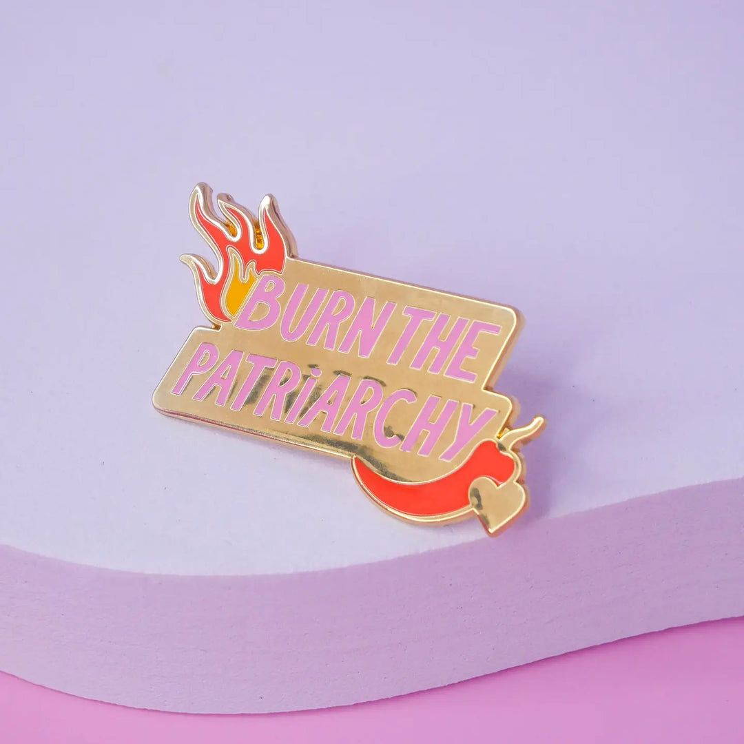Pin'S Burn The Patriarchy Limistic