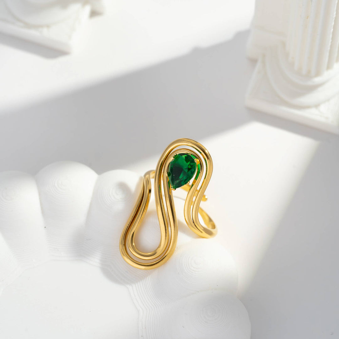 Bague - Kayla Vert