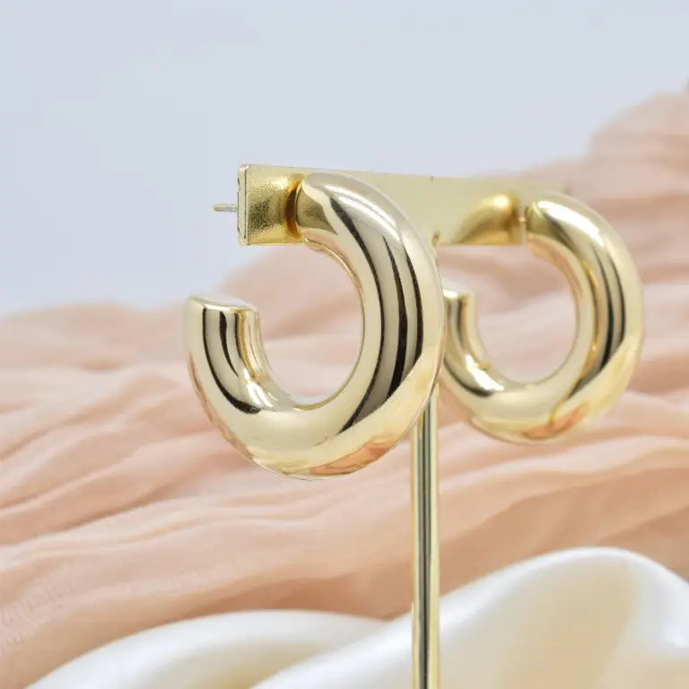 Boucle d'oreilles - Luna doré