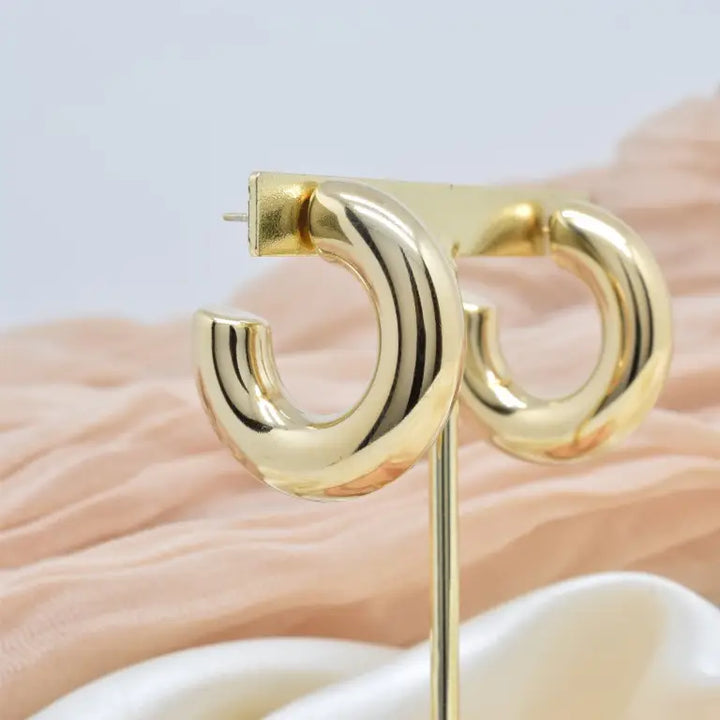 Boucle d'oreilles - Luna doré