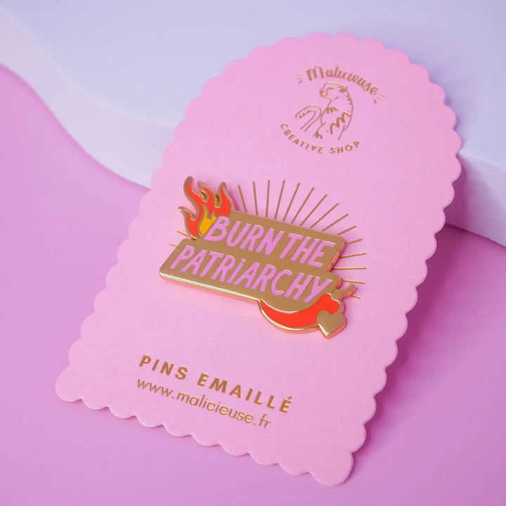 Pin'S Burn The Patriarchy Limistic