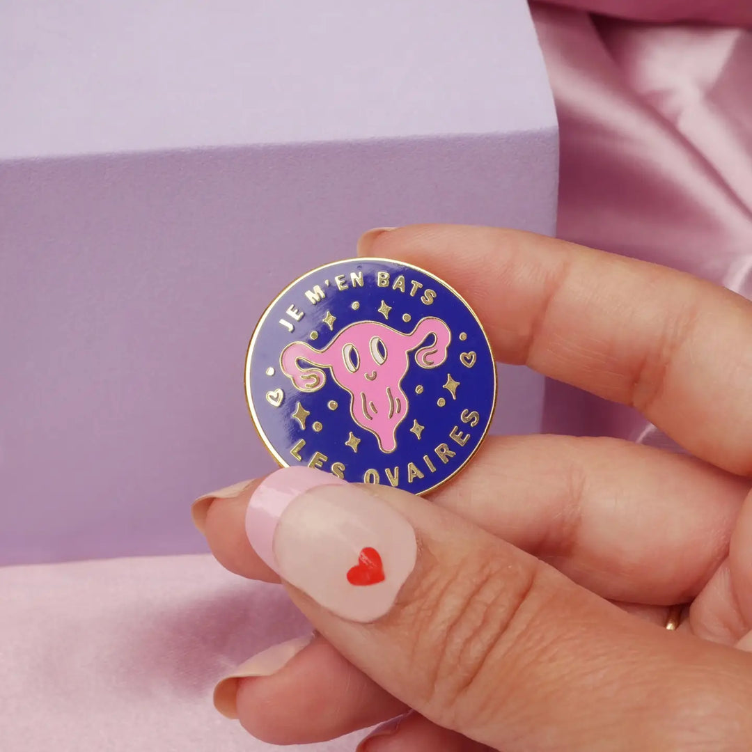 Pin'S Je M'En Bats Les Ovaires