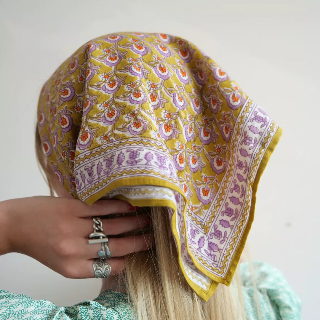 Petit foulard imprimé -Victorian absynthe