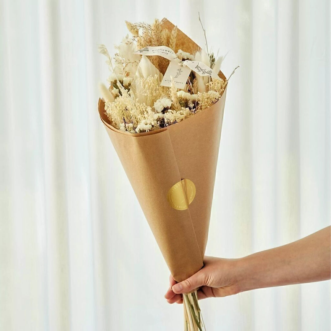 Bouquet de fleurs Medium - Blanc