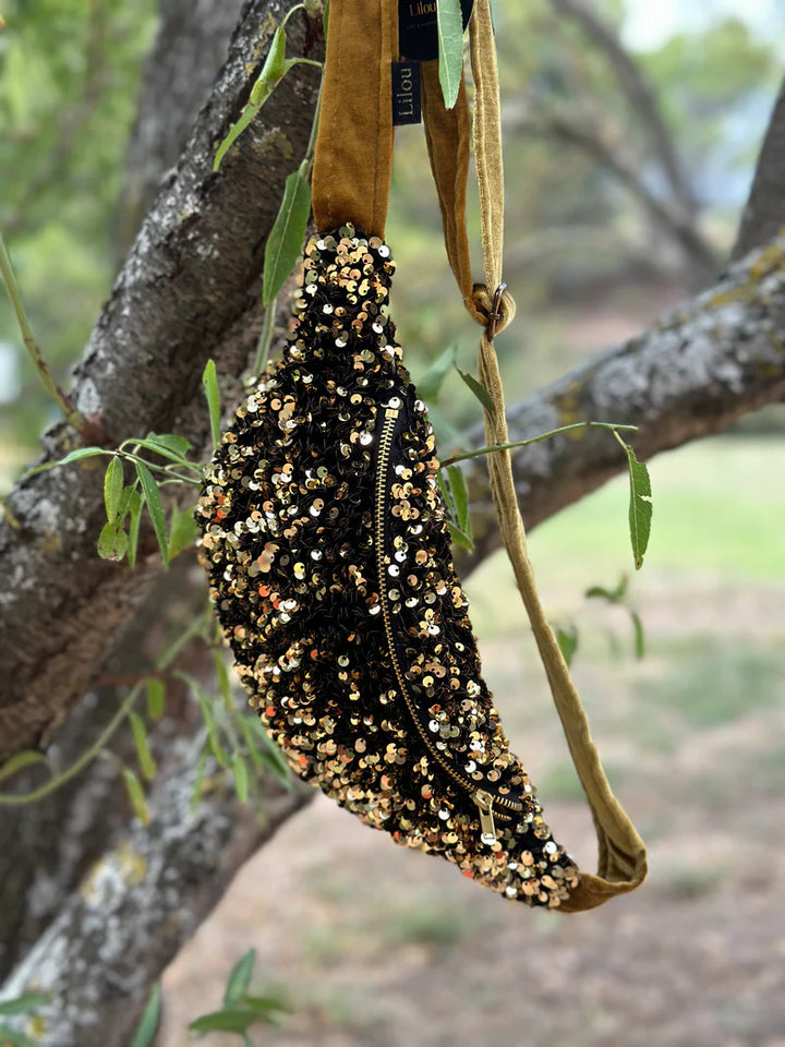 Banane baby Sequins Or