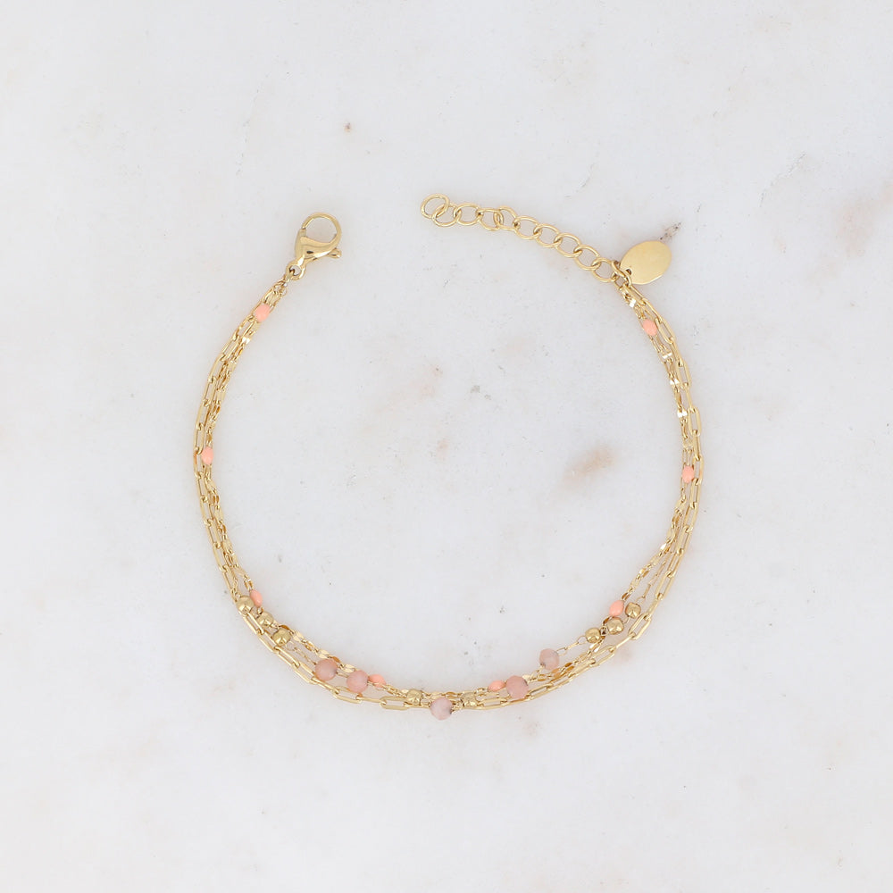 Bracelet Suzane - Pierre de soleil