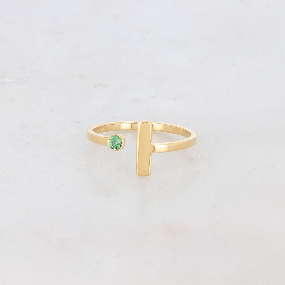 Bague Besse - Verte