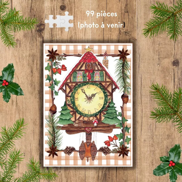 Mini Puzzle -  Hiver