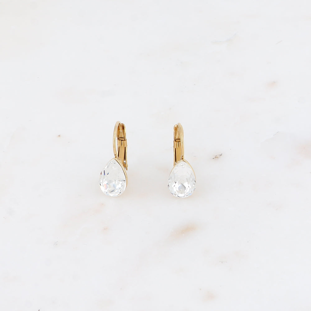 Boucles d'oreilles - Dormeuses Christal