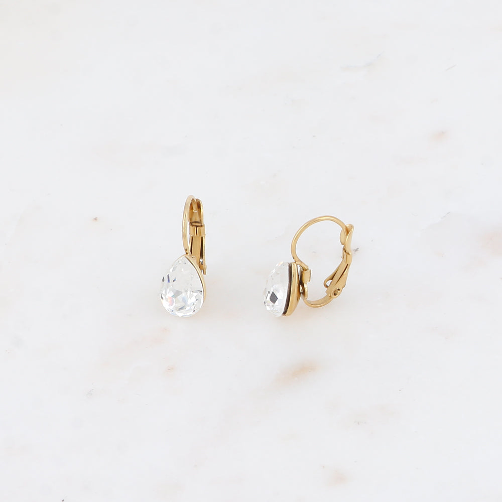 Boucles d'oreilles - Dormeuses Christal