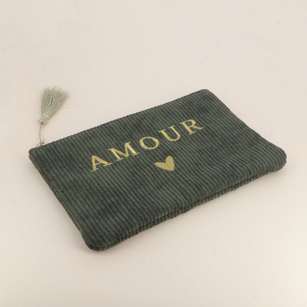 Trousse Amour - Kaki
