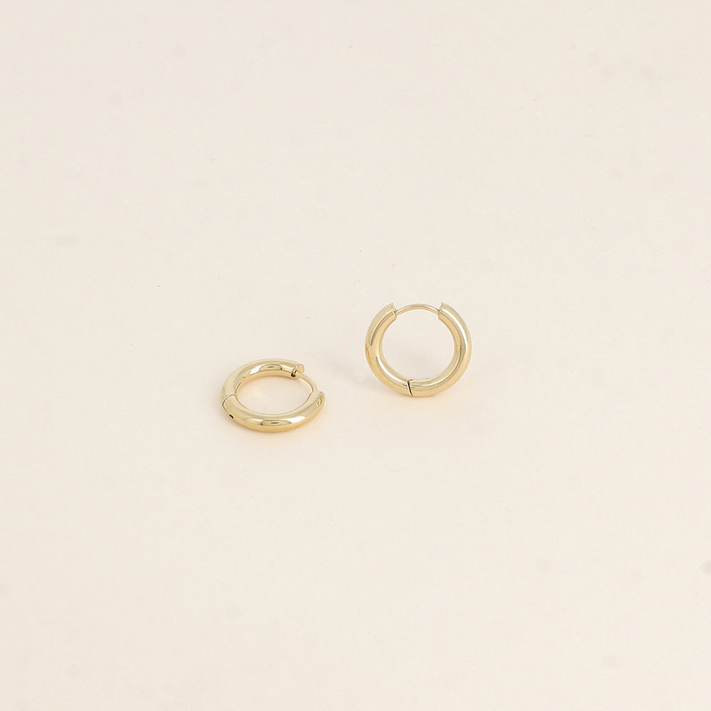 Boucles d'oreilles - Anneau Izy Doré (18mm)