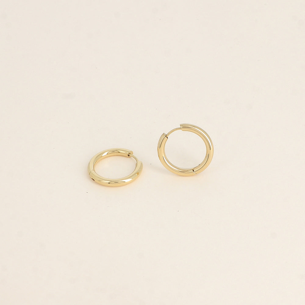 Boucles d'oreilles - Anneau Izy Doré (20mm)