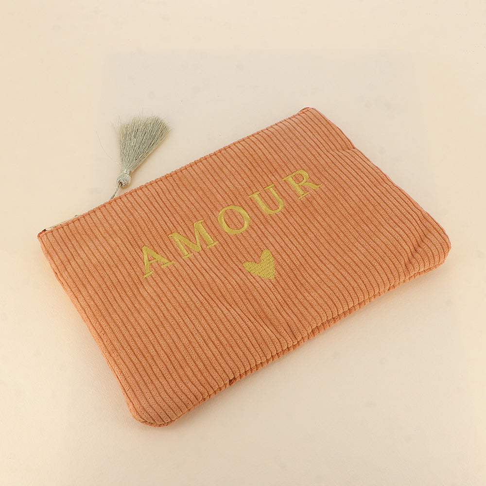 Trousse Amour - Camel