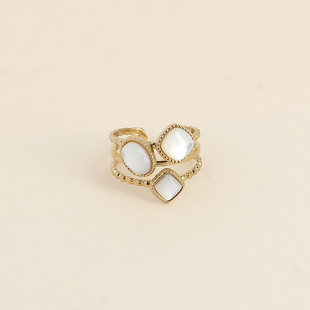 Bague - Swanine Nacre