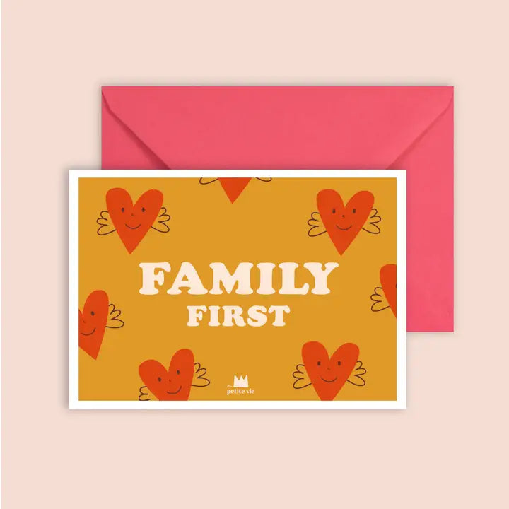 Carte + enveloppe - Family First