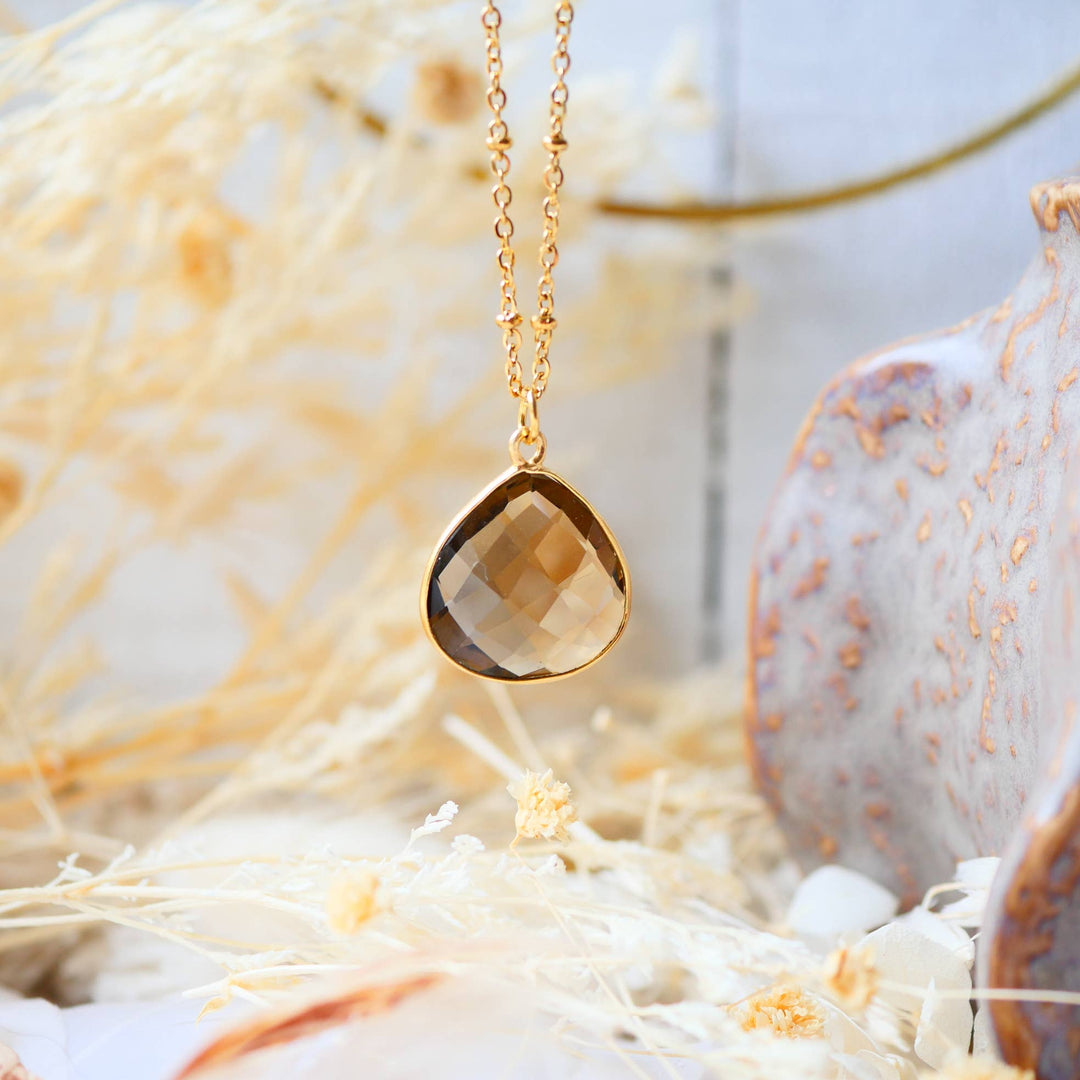 Collier - Justine Quartz fumé