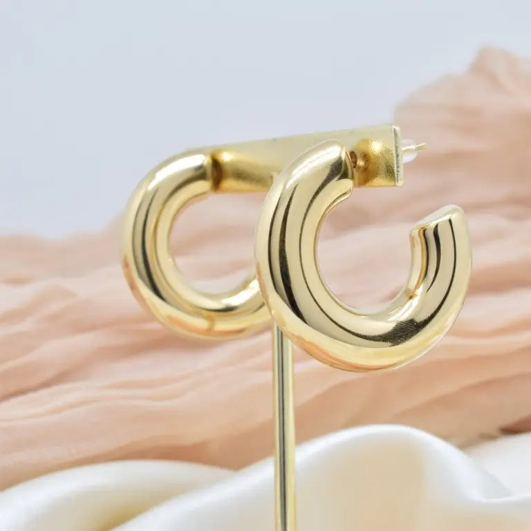 Boucle d'oreilles - Luna doré