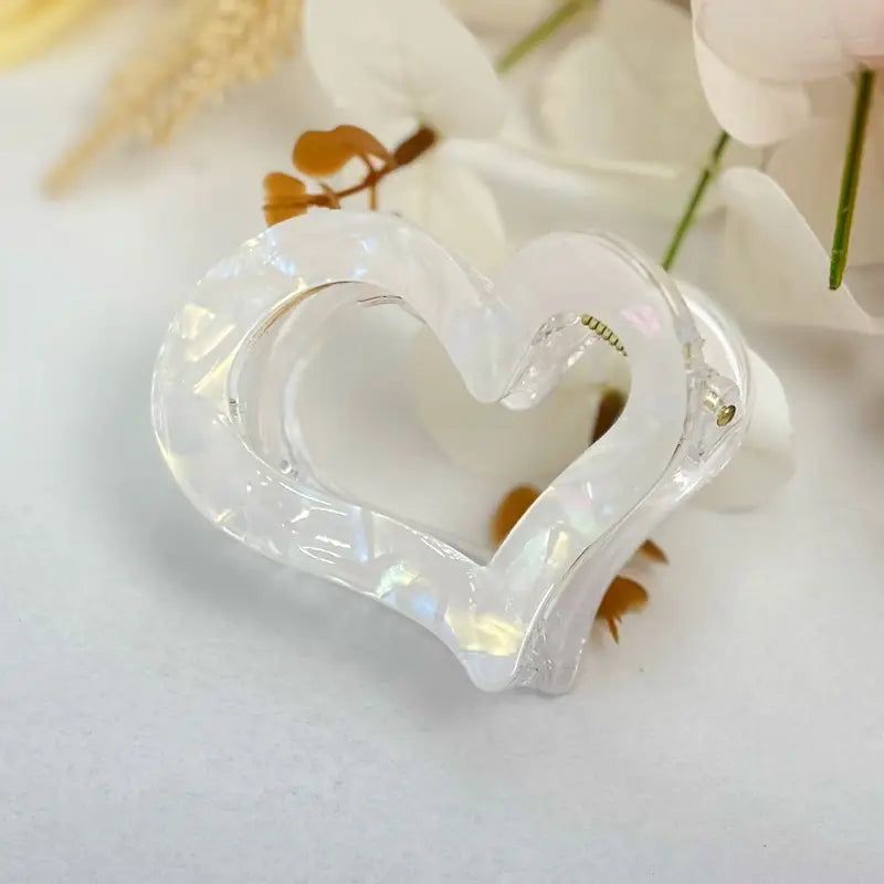 Pince à cheveux - Coeur