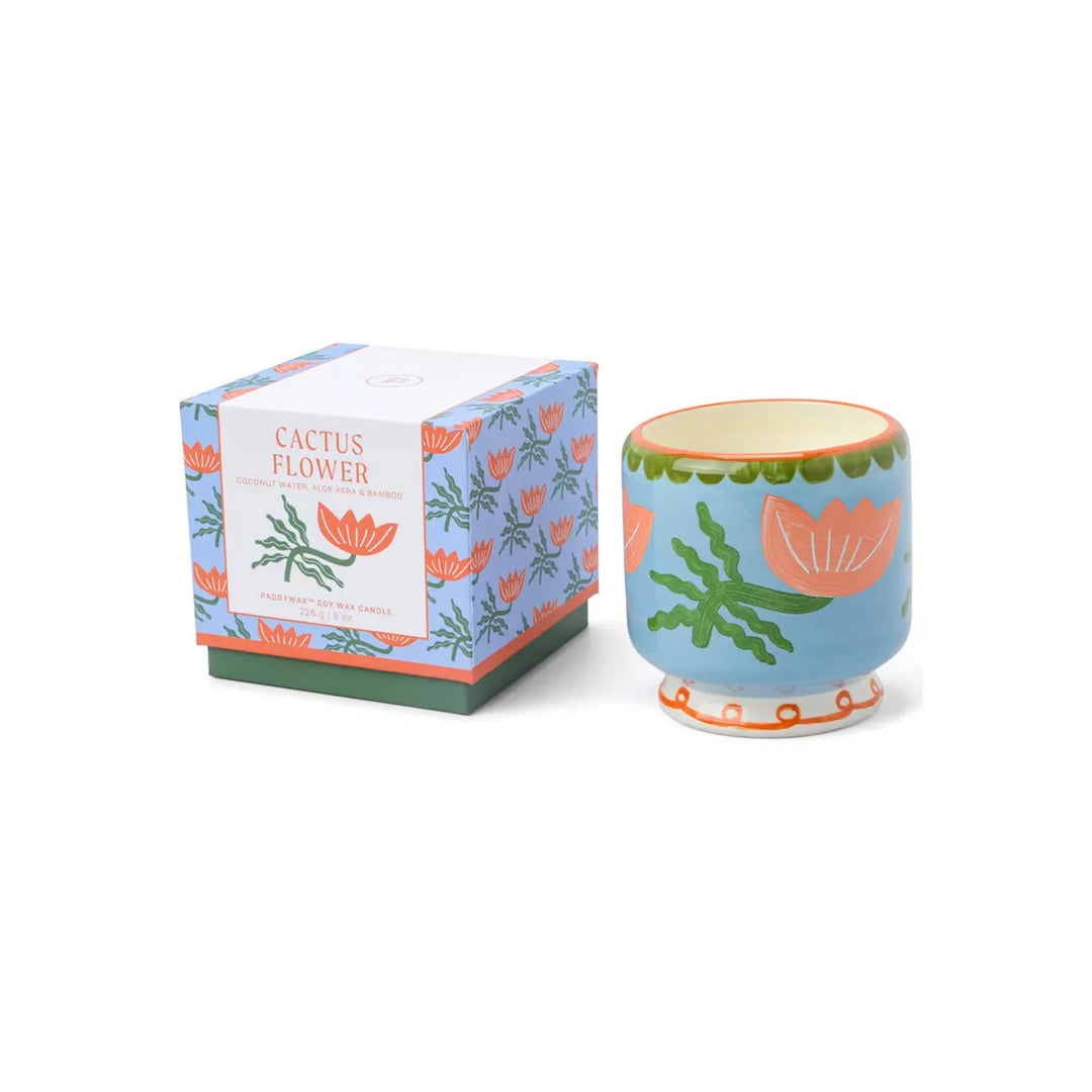 Bougie adopo - Fleur de cactus