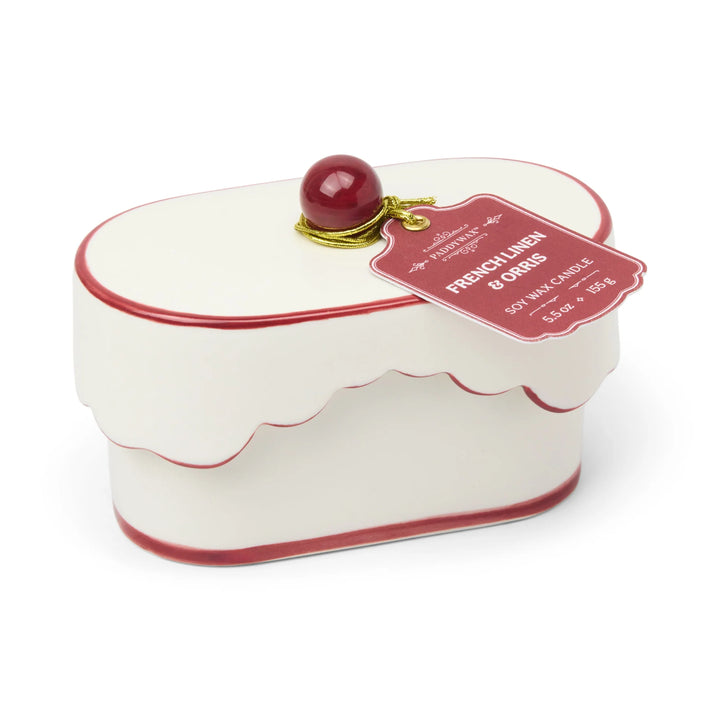 Bougie Cherie - Red French Linen & Orris