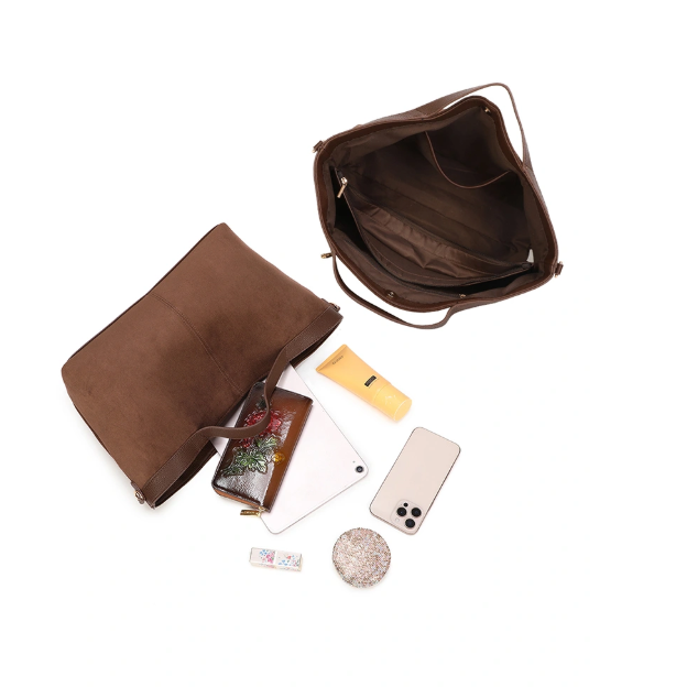 Sac à main - L'élancé chocolat