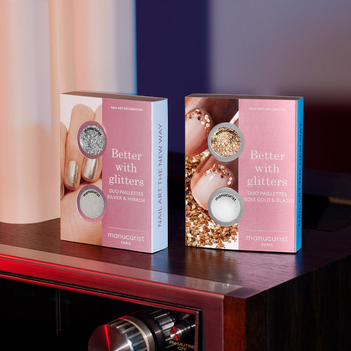 Coffret Duo Rose Gold et Effet Glazed