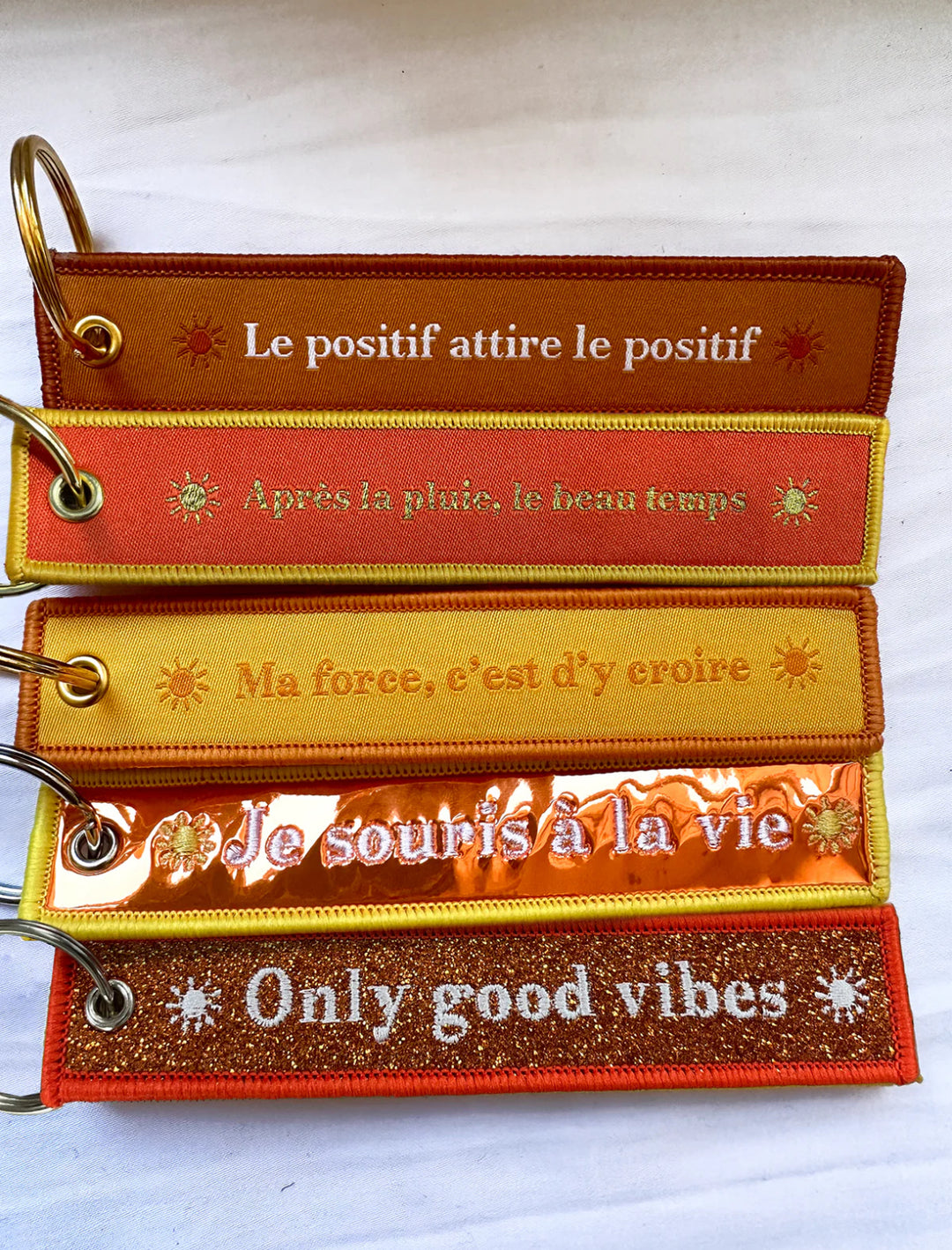 Porte clés Rubans - Positivité