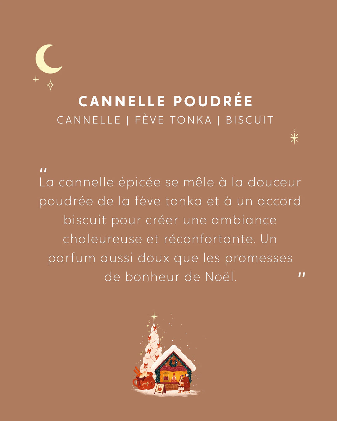 Bougie Bijou - Cannelle poudrée