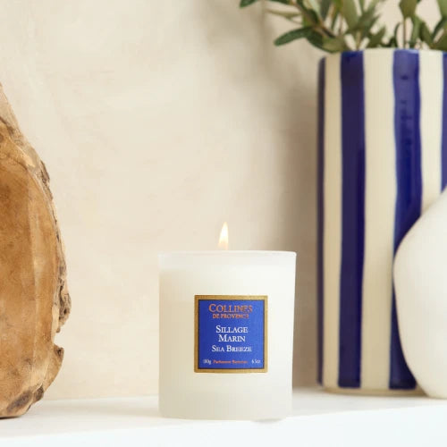 Bougie parfumée (180gr) Sillage Marin