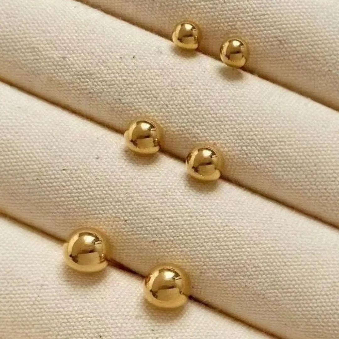 Boucles d'oreilles - Point doré