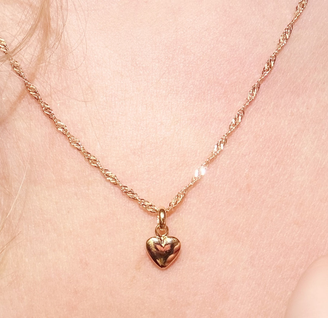 Collier - Coeur Or
