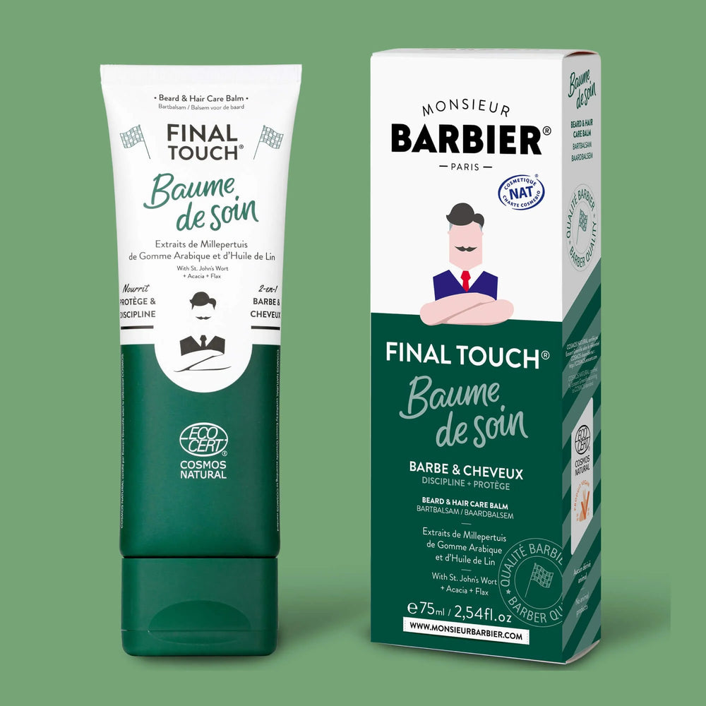 Peigne Barbe et Cheveux Final Touch Monsieur Barbier - Brosses à barbe homme