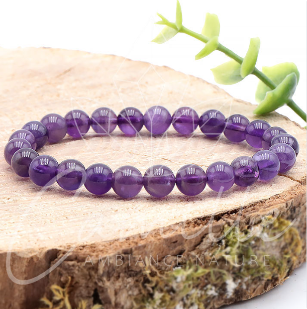 Bracelet boule enfant - Amethyste