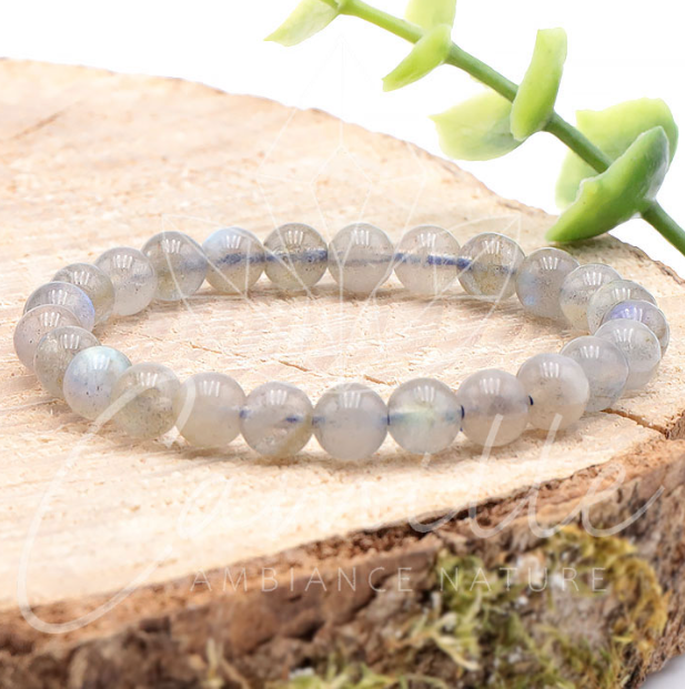 Bracelet boule enfant - Labradorite