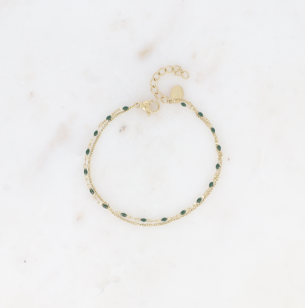 Bracelet Maëlle - Vert