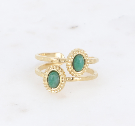 Bague Wila - turquoise africaine