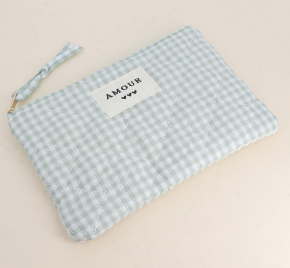 Trousse - Vichy sauge