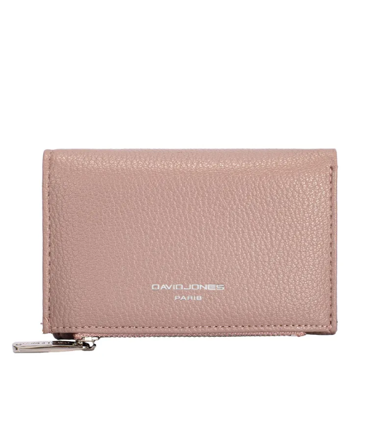 Porte monnaie petit modèle - Vieux rose
