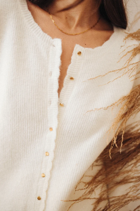 Cardigan Bruna - Ecru