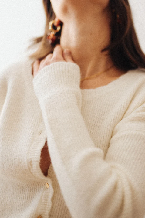 Cardigan Bruna - Ecru