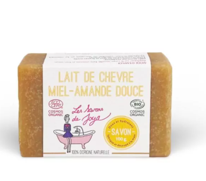 Savon Lait de chèvre, Miel et Amande douce