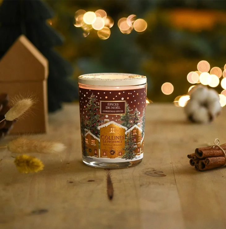 Bougie parfumée - Epices de Noël 180g