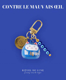 Porte clés MANEKI NEKO - Couleurs au choix
