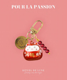 Porte clés MANEKI NEKO - Couleurs au choix